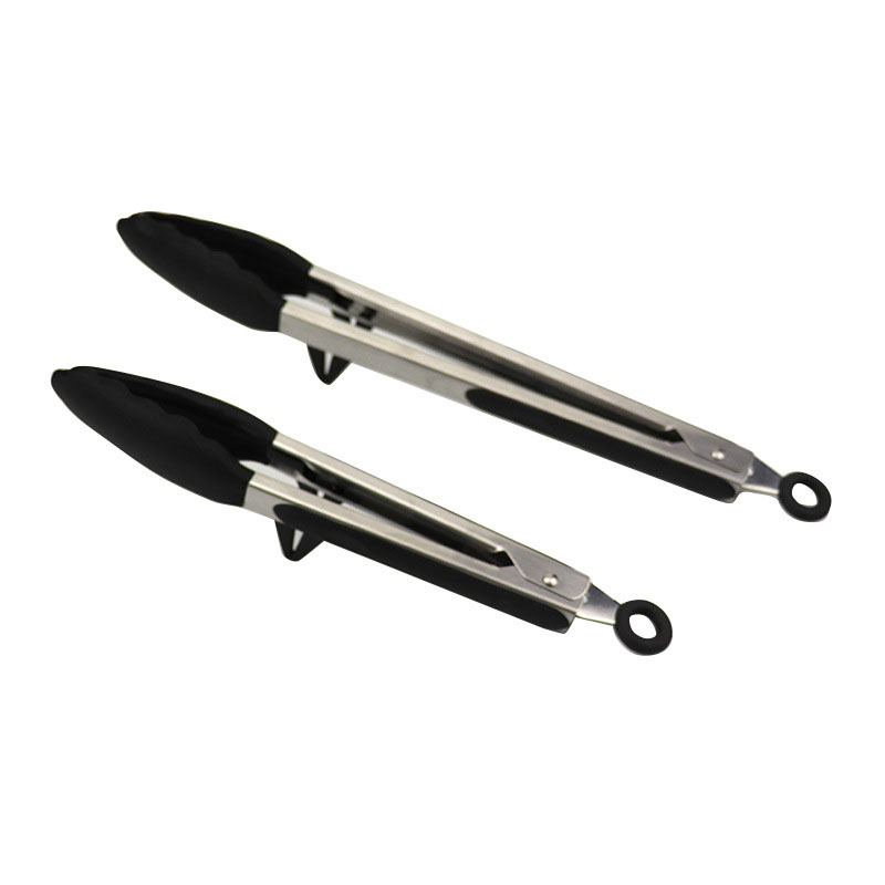 Dụng cụ làm bánh 9 “12” Kẹp gắp thực phẩm bằng silicone Kẹp nấu ăn