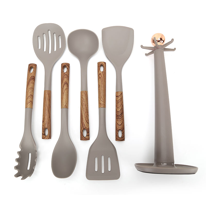Dụng cụ nấu ăn bằng silicone Turner Spoon Skimmer Soup Ladle