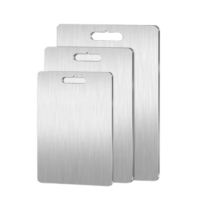 Thớt chống nấm mốc hai mặt bằng thép không gỉ dùng cho thực phẩm