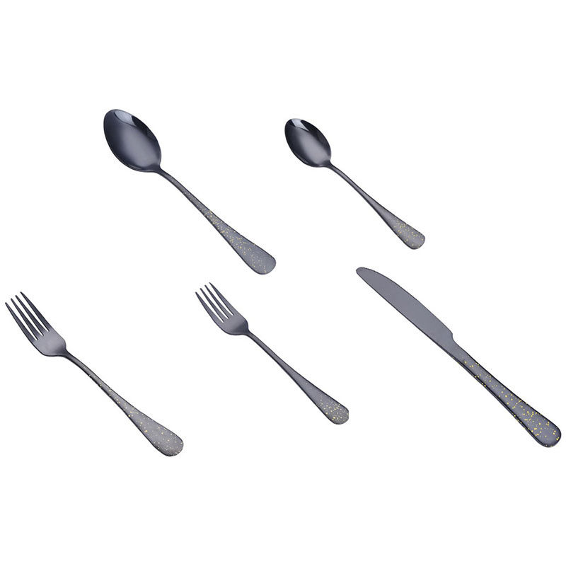 Bộ dao kéo màu xám kim loại mạ titan bằng thép không gỉ